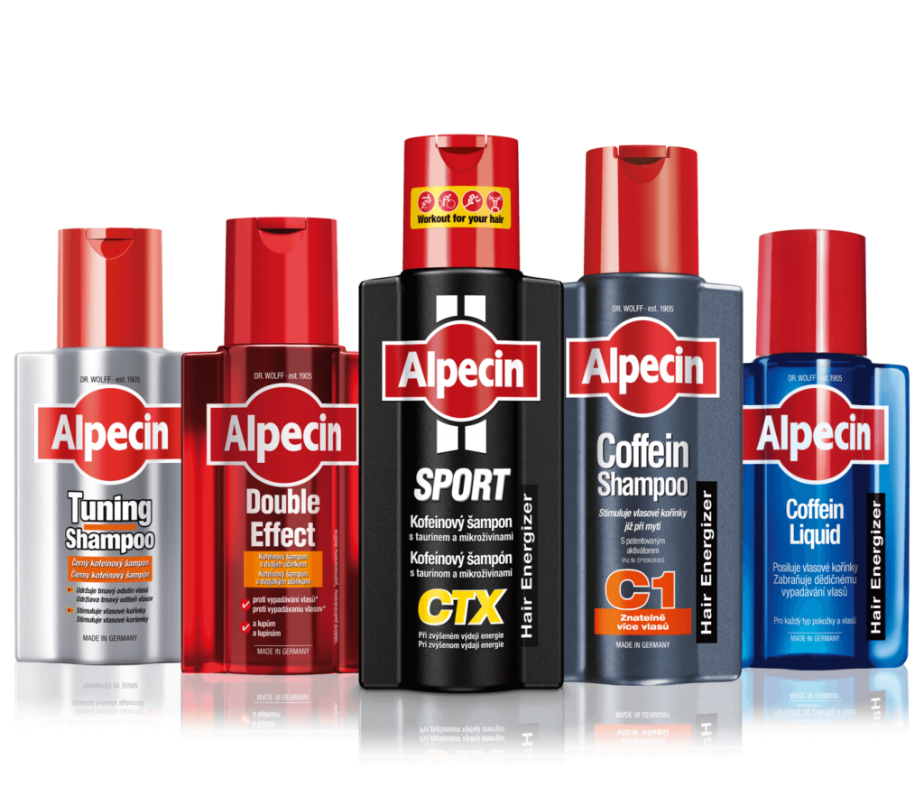Alpecin je zkušený spojenec v boji proti padání vlasů.
